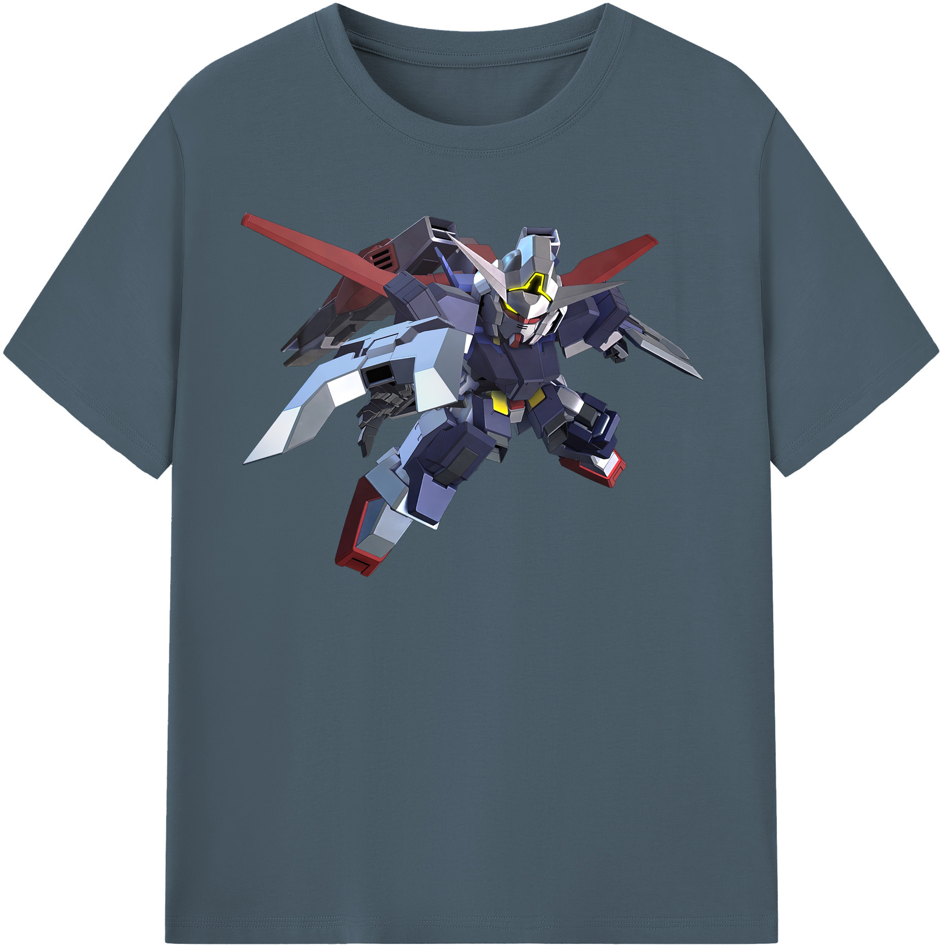 （画像用） 機動戦士ガンダム Mobile Suit Gundam 綿100％半袖Tシャツ（フロントプリント）